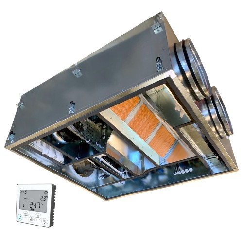 Установка вентиляционная приточно-вытяжная Node5- 315/RP-M,VAC,E4.5 Compact (1000 м3/ч, 280 Па)
